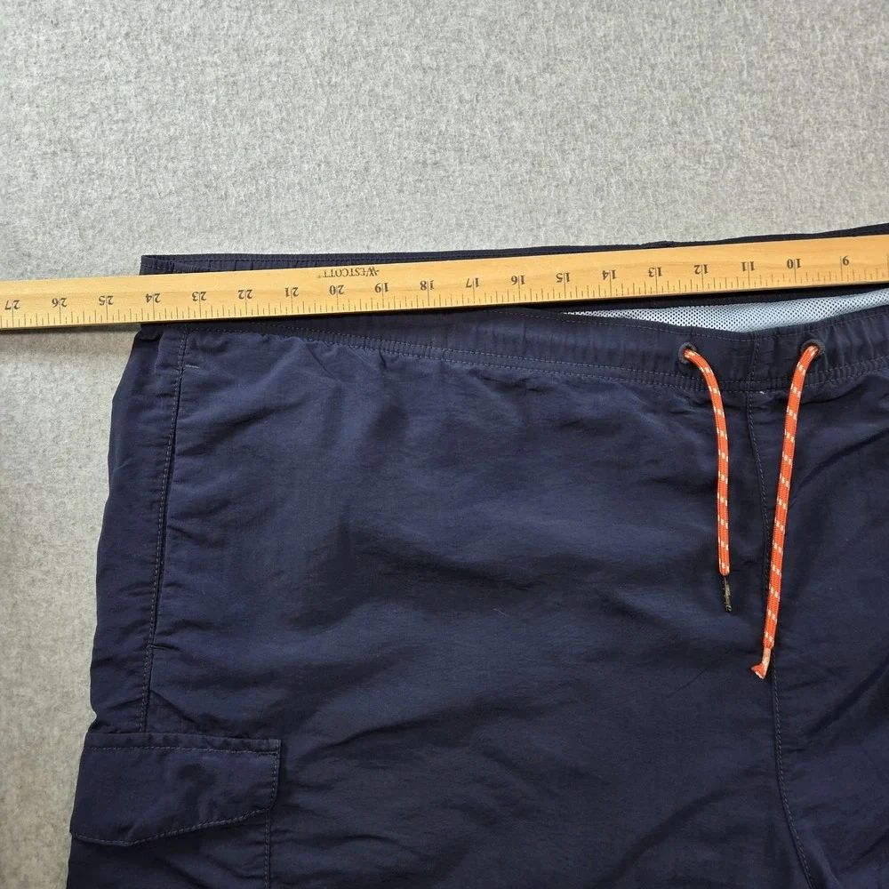 Tommy Bahama Swim Trunks Mens Big 2X‎ Blue Mesh Lined Drawstring Pockets
